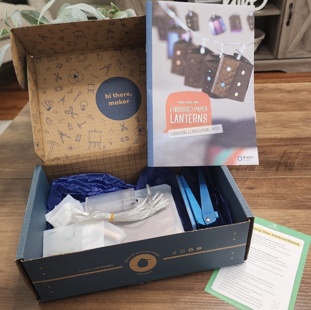 KiwiCo | Embossed Paper Lanterns Studio Box